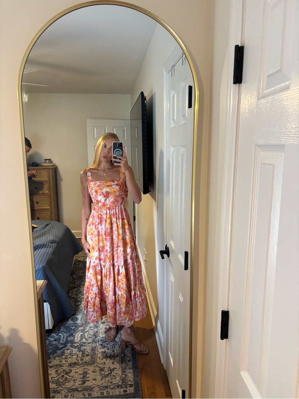 Hello Molly Indi Luxe heated sun maxi dress size small - Picture 16 of 16